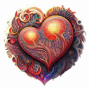 Blossom Heart wooden jigsaw puzzle
